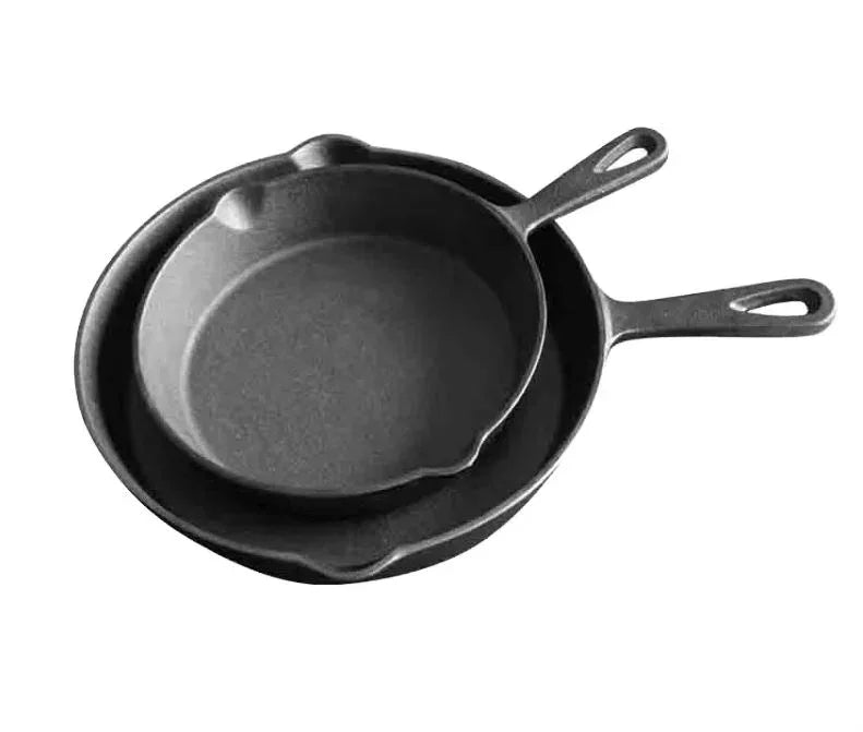 Gusseisen-Pfanne  – Hochwertige Camping- & Küchenpfannen in 3 Grössen einzeln erhältlich